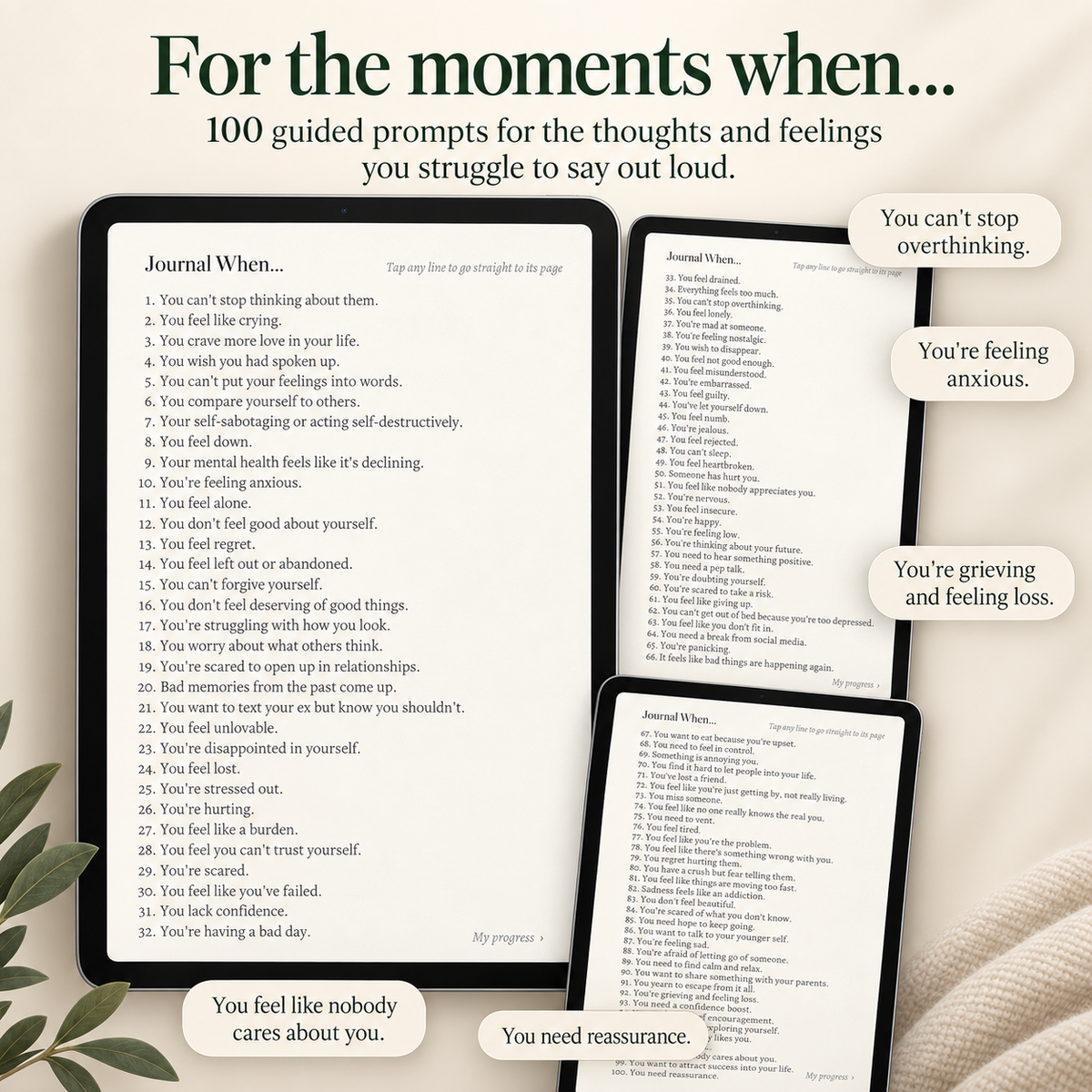 Digital Let It Go Journal Bundle
