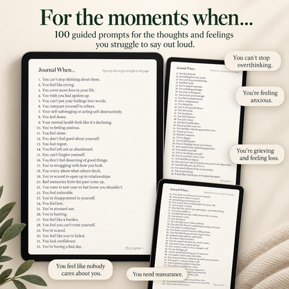 Digital Let It Go Journal Bundle