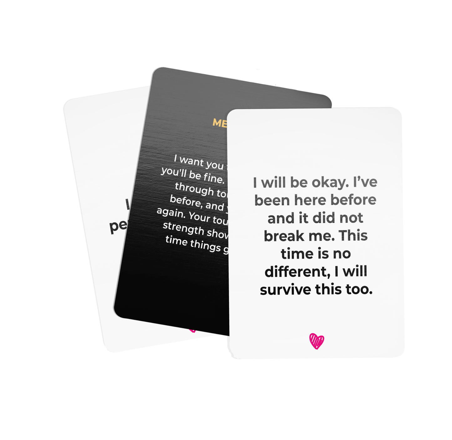 The Bad Day Affirmation Deck